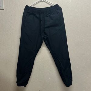 Nike Black Nylon Joggers